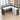 Office Workstation Desk with Side Storage, Folding & Privacy Panel for Home Office