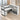 Office Workstation Desk with Privacy Panel, Cable Management & Mobile Pedestal