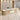 L-Shaped Reception Desk 71-118 in Wide with Lockable, Cable Management & LED Lighting