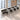 L-Shaped Office Desk with Built-In Outlets, Cable Management & Glass Top for Home Office