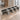 L-Shaped Office Desk with Built-In Outlets, Cable Management & Glass Top for Home Office