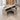 L-Shaped Office Desk with Built-In Outlets, Cable Management & Glass Top for Home Office
