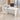 Oval Reception Desk 39-55 in Wide with Lockable & File Drawers for Salon