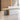 Modern Reception Desk 71-94 in Wide with LED Lighting, Lockable & Loft for Office Lobby