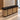 Round Reception Desk 47-118 in Wide with Keyboard Tray, Rattan & Solid Wood for Salon