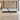 Modern Reception Desk with Stainless Steel & Transaction Counter