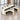 L-Shaped Office Desk with Built-In Outlets, Cable Management & Glass Top for Home Office