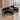 L-Shaped Office Desk with Built-In Outlets, Cable Management & Glass Top for Home Office
