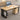Modern Executive Desk with File Drawers, Cable Management & Lockable for Home Office