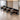 L-Shaped Office Desk with Built-In Outlets, Cable Management & Glass Top for Home Office
