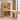 Bookcase Storage Cabinet 24-71 in Tall with Curved for Home Office
