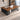 Modern Executive Desk with Curved, Cable Management & Side Storage for Home Office