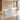 Modern Reception Desk with File Drawers & LED Lighting for Office Lobby