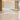 Boat-Shaped Reception Desk with Stainless Steel for Salon
