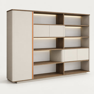 File Cabinet with Curved for Office