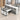 Office Workstation Desk with Privacy Panel, Cable Management & Mobile Pedestal