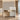 Salon Reception Desk 47 in Wide with Cable Management, Lockable & Solid Wood for Salon