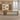 L-Shaped Executive Desk with Side Storage, Built-In Outlets & LED Lighting for Home Office