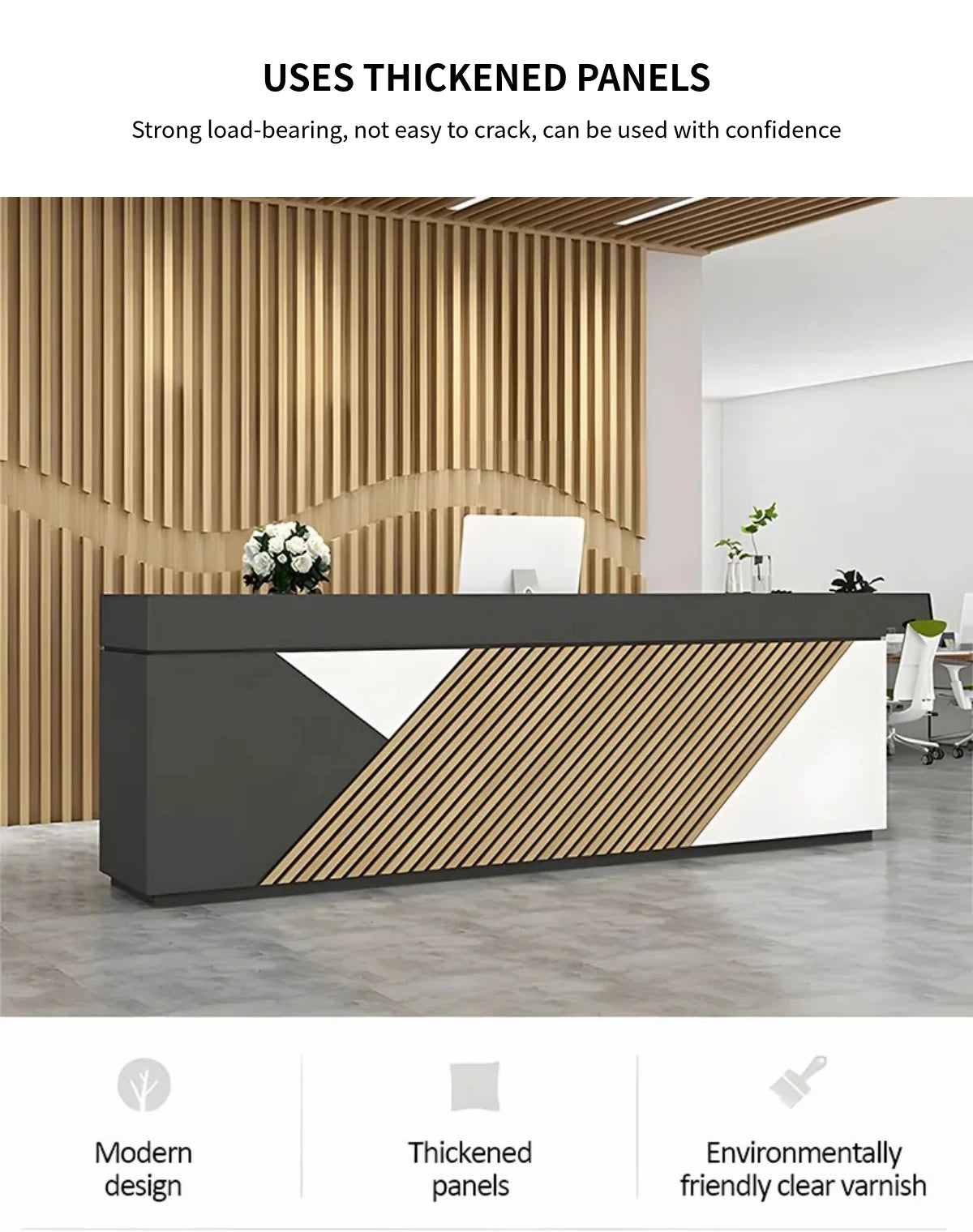 Retail Reception Desk 31-142 in Wide for Retail — Detail image 3