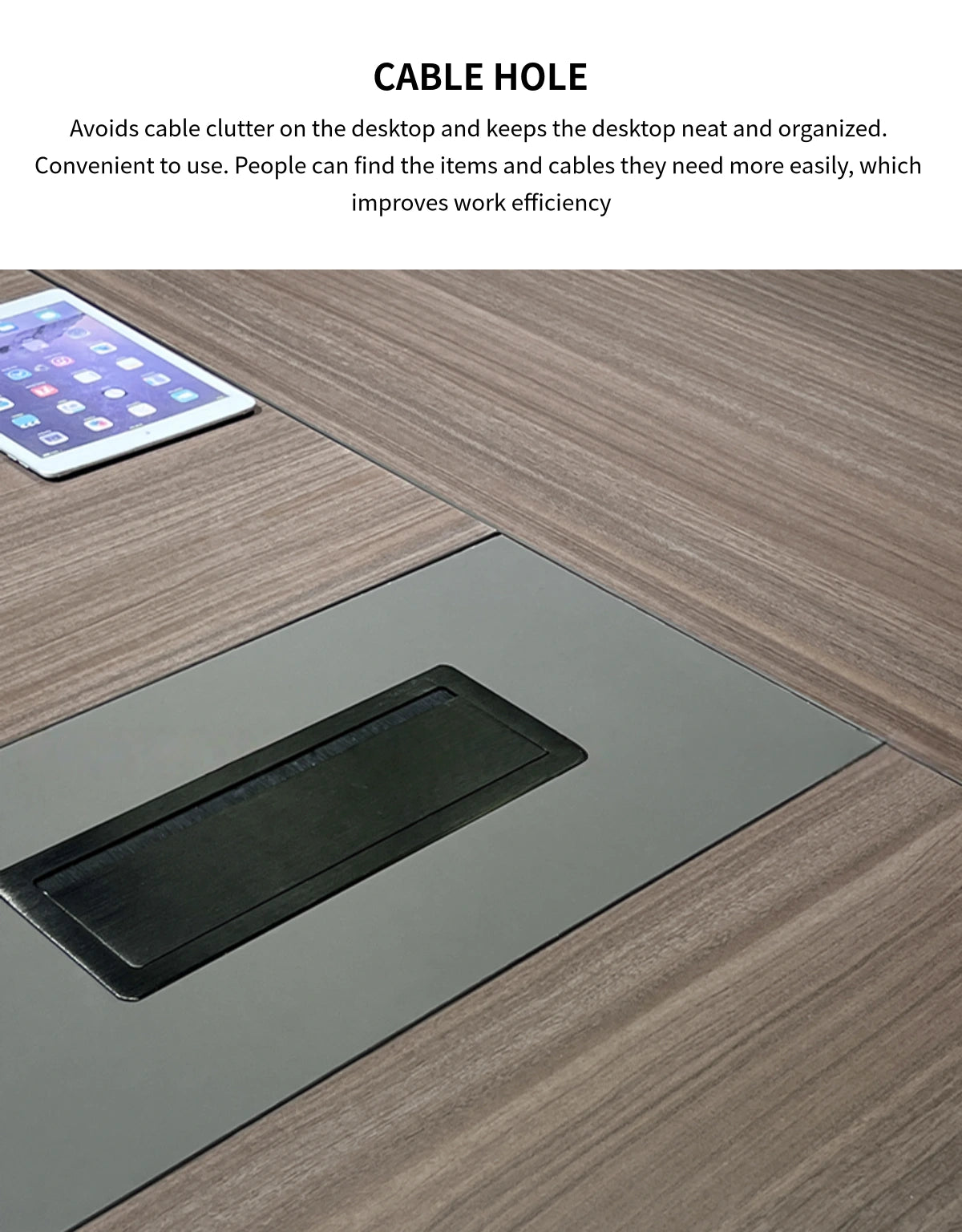 Customizable Luxury Durable Professional Executive Desk — Detail image 5