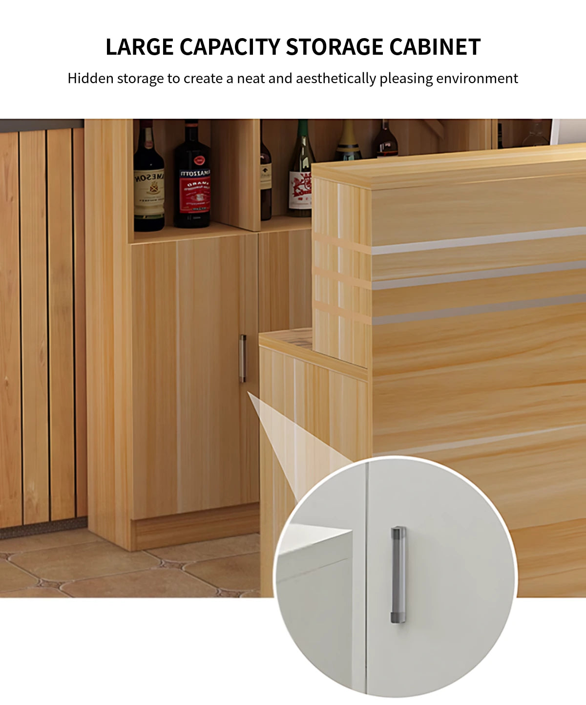 Retail Reception Desk 63-118 in Wide for Retail — Detail image 5