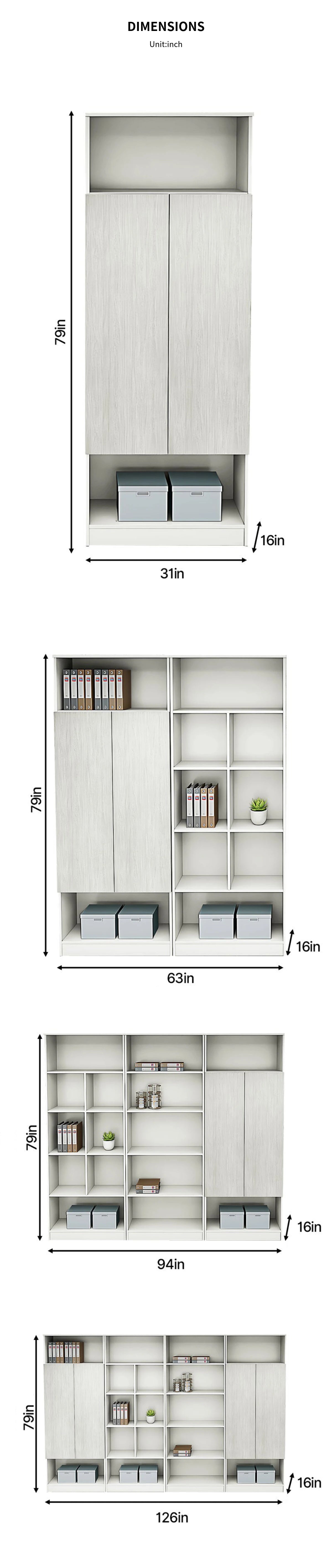 Modern Executive Desk 31-126 in Wide for Home Office — Detail image 9