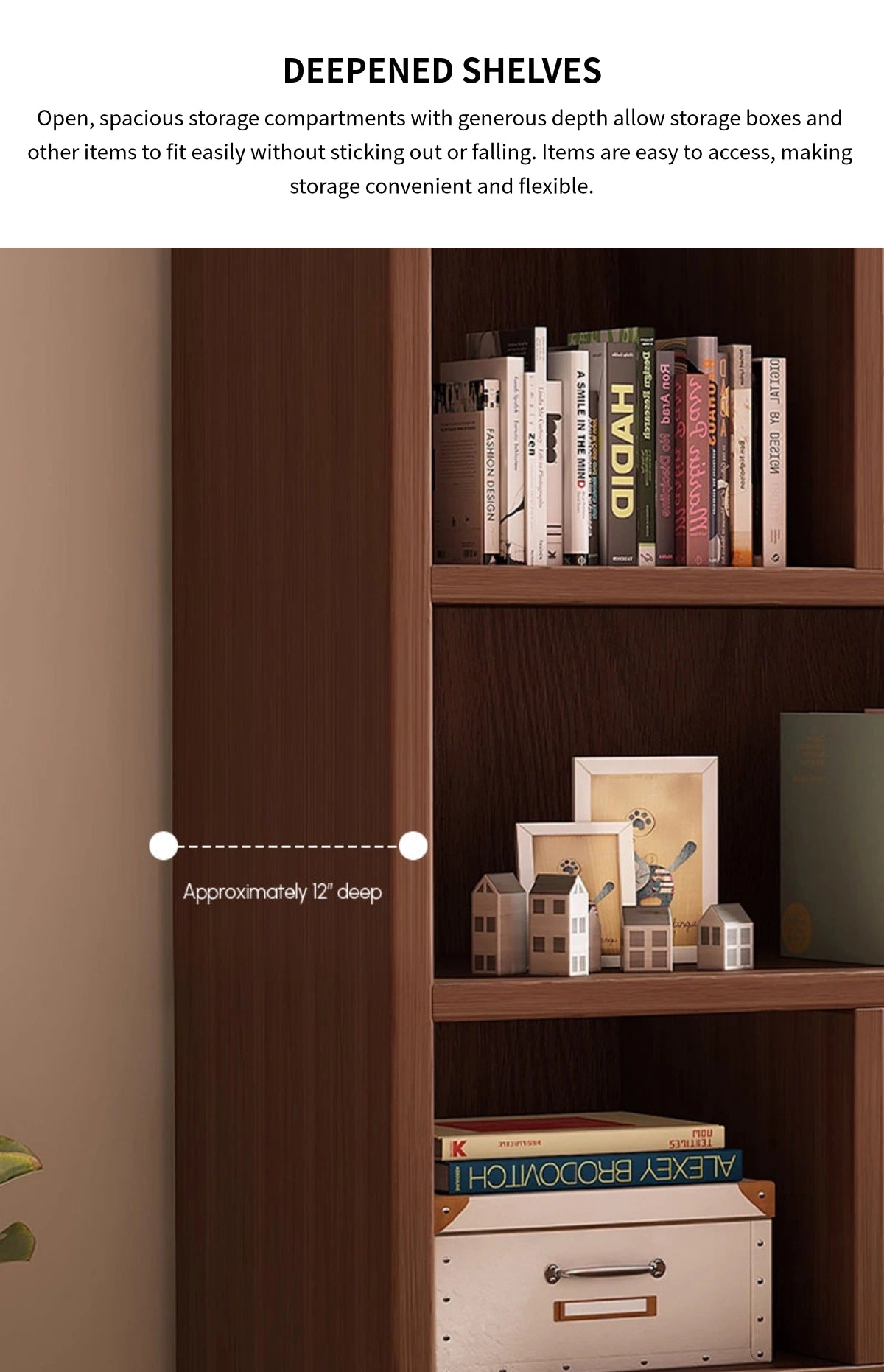 File Cabinet 71-79 in Tall with Solid Wood for Office — Detail image 7