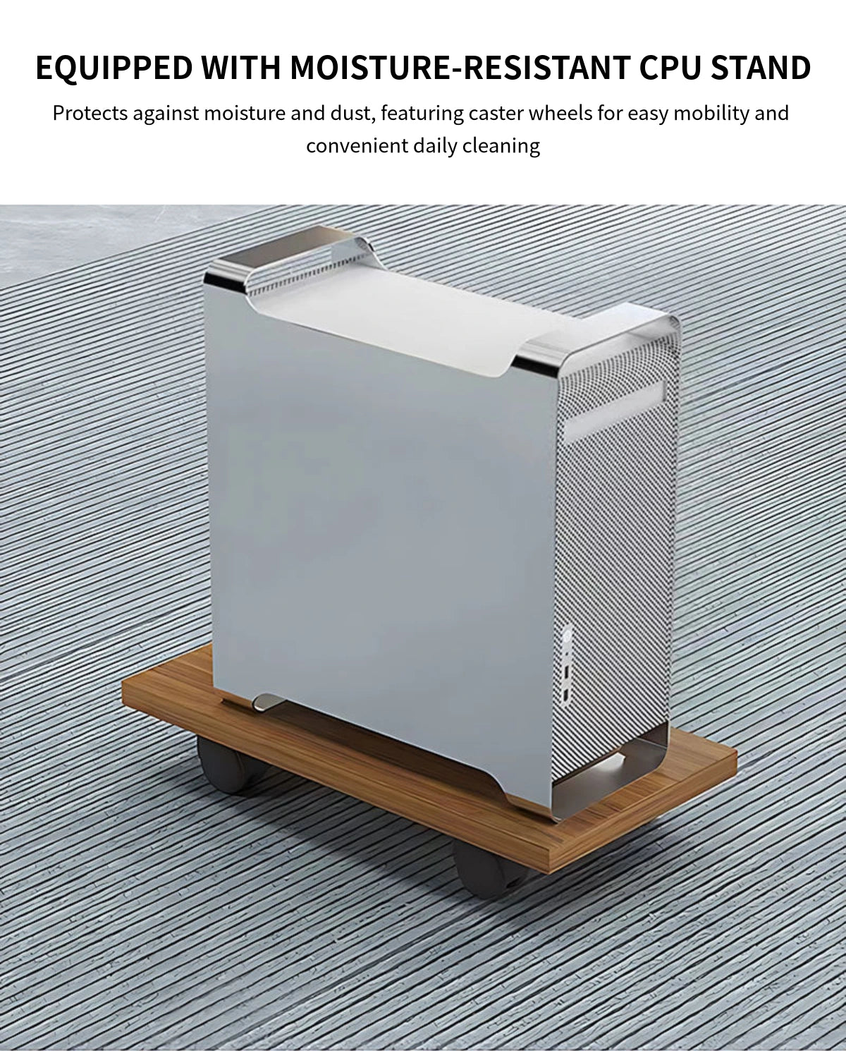 U-Shaped Executive Desk with Cable Management, Lockable & File Drawers for Home Office — Detail image 7