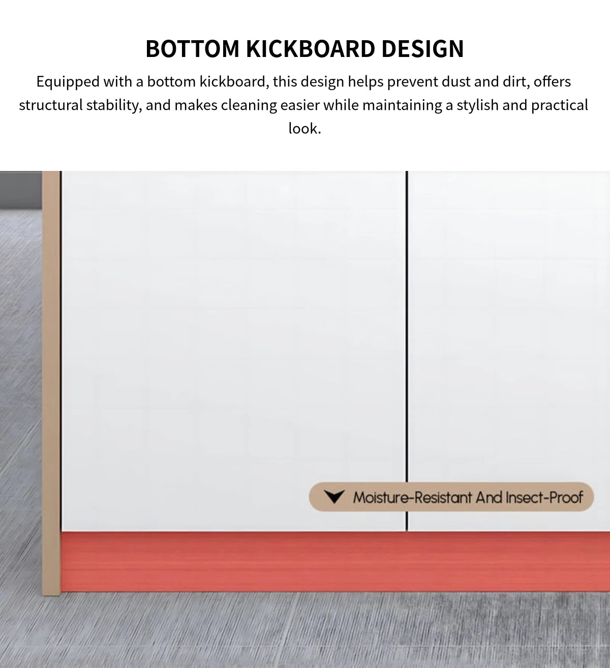 File Cabinet 31 in Tall with Lockable, File Drawers & Solid Wood for Office — Detail image 8