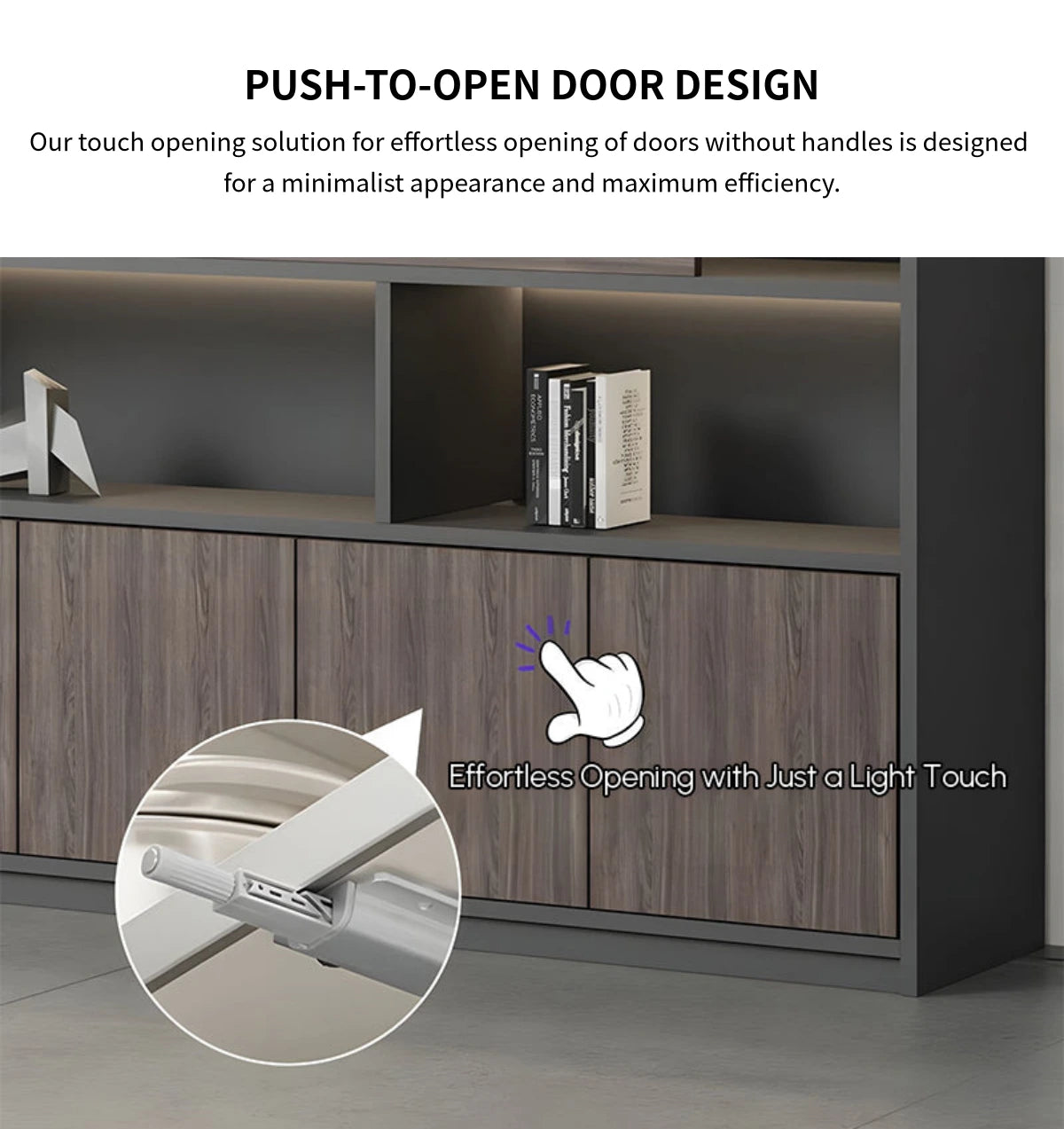File Cabinet 79 in Tall with Modular for Office — Detail image 7