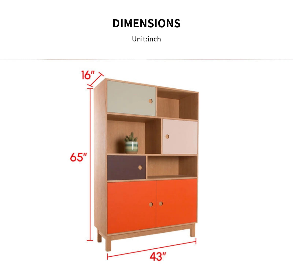 File Cabinet 65 in Tall with Soft-Close & Round for Office — Detail image 8