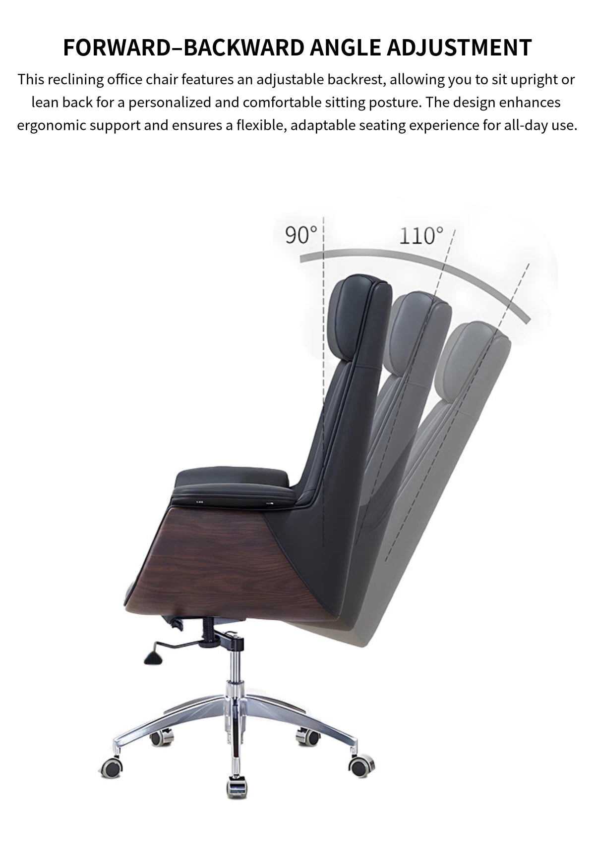 Executive Ergonomic Office Chair — Detail image 7