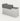 Retail Reception Desk 39-63 in Wide with Keyboard Tray, File Drawers & Transaction Counter - 39" L x 24" W x 38" H / Gray / Inside View - Right Side Higher