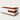 L-Shaped Reception Desk 39-142 in Wide with Lockable, File Drawers & Lumbar Support - 47" L x 39" W x 31" H / Dark Red