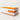 L-Shaped Reception Desk 39-142 in Wide with Lockable, File Drawers & Lumbar Support - 39" L x 39" W x 31" H / Orange