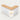 L-Shaped Reception Desk 51-87 in Wide with LED Lighting & Lumbar Support for Salon - 59“ L x 43” W x 35“ H / Natural + White / Left