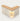 L-Shaped Reception Desk 51-87 in Wide with LED Lighting & Lumbar Support for Salon - 71" L x 43" W x 35" H / Natural + Light Yellow / Left
