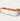 Customizable Luxury Durable Reception Desk - 126" L x 24" W x 31" H / Orange / Corner on the Left