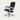 Modern Executive Desk with Cable Management & File Drawers for Home Office - 28" L × 21" W × 52" H (Chair) / Chair