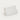 Curved Reception Desk 39-63 in Wide with Lockable & Lumbar Support for Salon - 39" L x 30" W x 35" H / White + White / Left