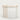 Curved Reception Desk 31-71 in Wide with Lockable, File Drawers & Fluted Front for Salon - 47" L x 24" W x 39" H / White + Light Yellow Marble