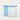 Curved Reception Desk 31-71 in Wide with Lockable, File Drawers & Fluted Front for Salon - 55" L x 24" W x 39" H / White + Blue