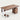 Modern Executive Desk with File Drawers, Cable Management & Lockable for Home Office - 79" L x 31" W x 30" H / Desk + Storage Cabinet / Dark Walnut / White Frame