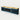 Salon Reception Desk 39-157 in Wide with LED Lighting, Fluted Front & Keyboard Tray - 47" L x 24" W x 39" H / Light Coffee + Dark Blue / Straight Reception Desk
