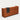 Modern Reception Desk 39-118 in Wide with Keyboard Tray & Lumbar Support for Office Lobby - 39" L x 24" W x 39" H / Teak + Black