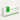 Modern Reception Desk 39-118 in Wide with Keyboard Tray & Lumbar Support for Office Lobby - 59" L x 24" W x 39" H / White + Green