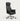 Modern Executive Desk with Cable Management, Dual-Tone & Wireless Charging for Home Office - 21" L x 21" W x 53" H  (Chair) / Black / Chair