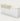 Salon Reception Desk 39-157 in Wide with Keyboard Tray, Lockable & File Drawers for Salon - 39" L x 24" W x 39" H / White + Beige Stone Pattern / Left