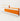 Retail Reception Desk 55-71 in Wide with Dual-Tone, Lockable & Solid Wood for Retail - 55" L x 24" W x 39" H / Right / Orange