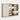 Modern Executive Desk with Curved, Built-In Outlets & Side Storage for Home Office - 110" L x 16" W x 79" H (File Cabinet) / File Cabinet